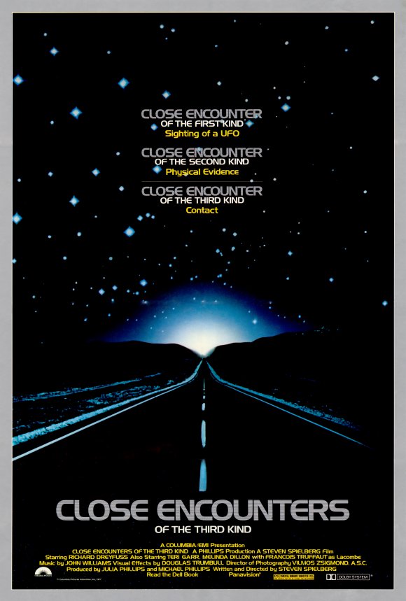 Close Encounters movie poster
