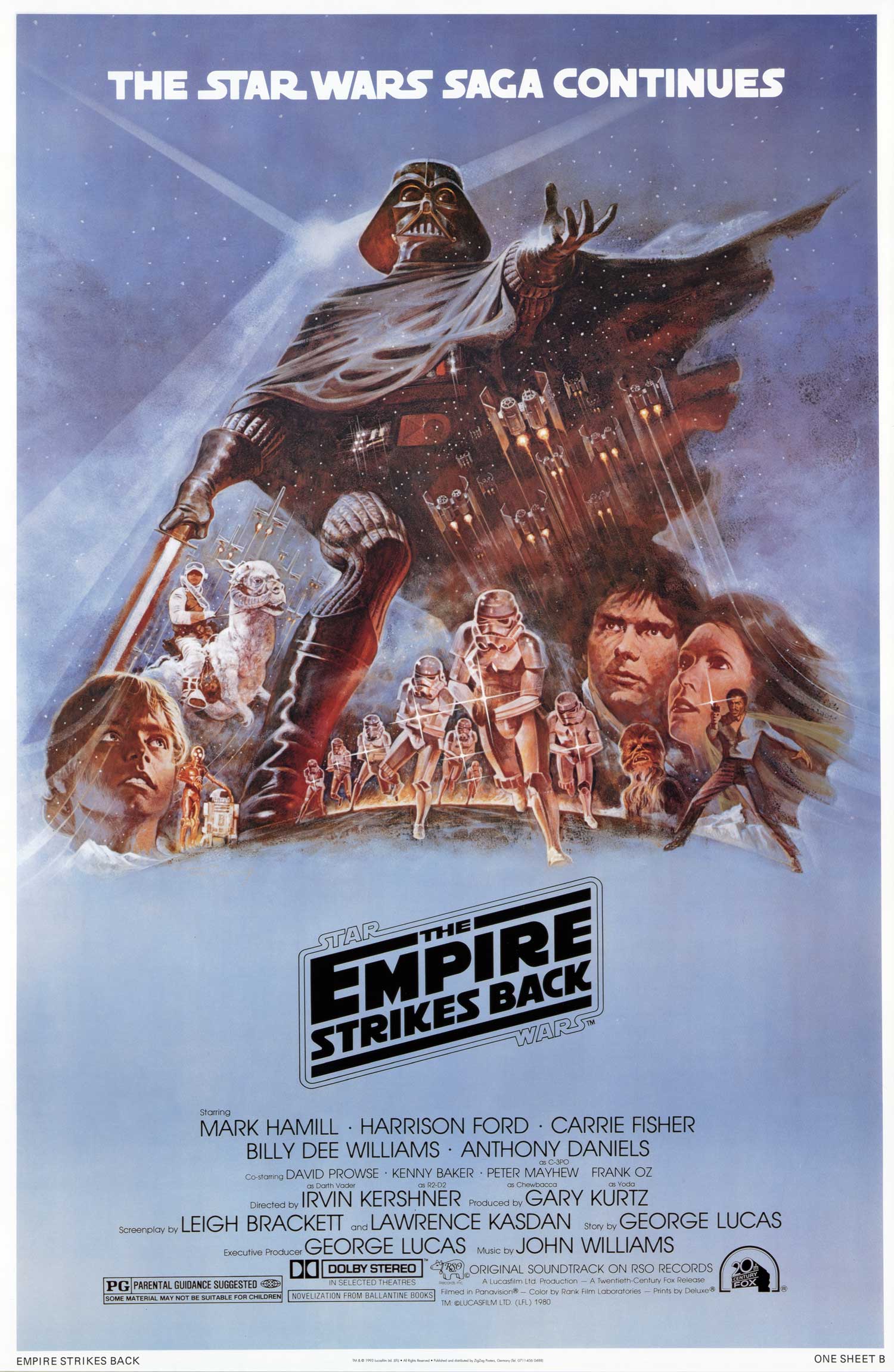 Empire Strikes Back movie poster