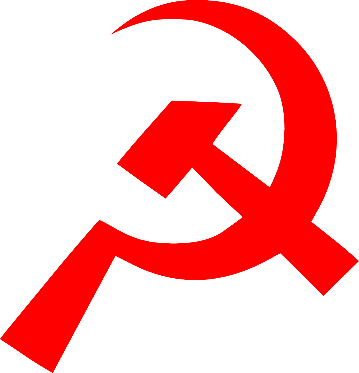 Socialism communism hammer and sickle